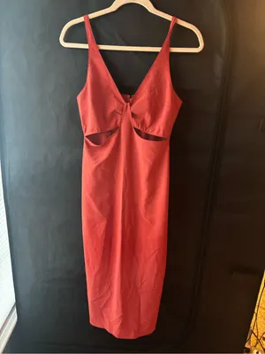Abercrombie & Fitch Terra Cotta Cut Out Dress thumbnail 2
