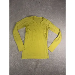 Lululemon Yellow Serpentine swiftly tech 6 long sleeve thumbnail 2