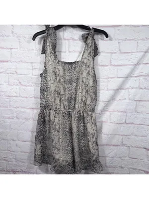 VENUS Women's Size 4 Snake Print Romper thumbnail 8