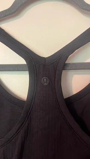 Black Lululemon Ebb To Street Tank thumbnail 4
