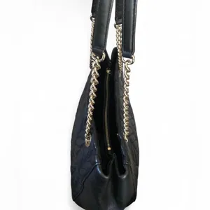 Kate Spade Briar Lane Quilted Purse, Size OS - Black/Gold thumbnail 7