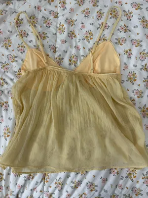 Butter Yellow Princess Polly V-Neck Top thumbnail 3