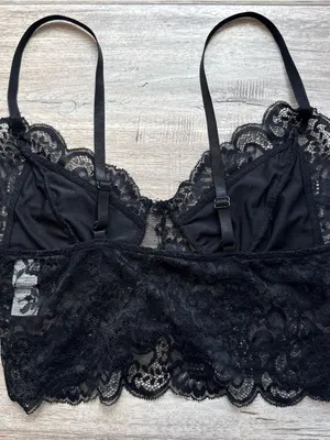 Dream Bandits Black Lace Bralette Cami thumbnail 5