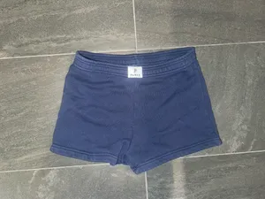 Parke Navy Mini Sweatshorts  thumbnail 3