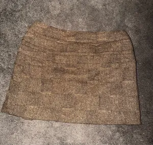 Express herringbone tweed mini skirt thumbnail 4