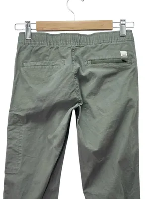 Vuori Ripstop Jogger Pants Women’s Sz XS Olive Green Organic Cotton Cargo VW401 thumbnail 6