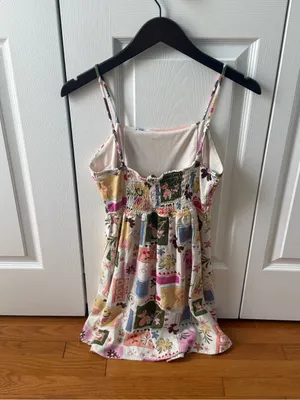 Monteau Printed Mini Dress thumbnail 3
