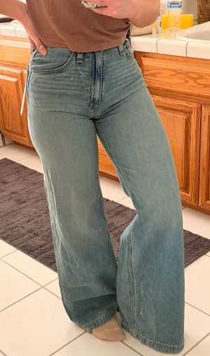 NWT Hudson Wide-Leg Jeans  thumbnail 1