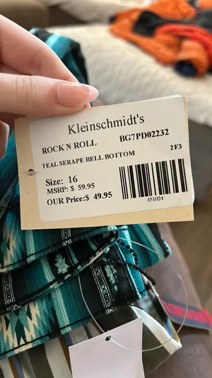 Kleinschmidts Patterned Jeans Multiple Size 23 thumbnail 7