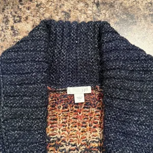 J Jill Cardigan Wool Blend Southwestern Aztec Boho Artisan Cozy Rustic Fall S thumbnail 14
