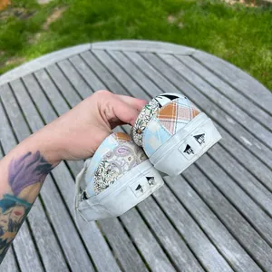 Vans‎ MEADOW PATCHWORK ERA SHOES Size woman’s 5.0 floral checkers spring summer thumbnail 10