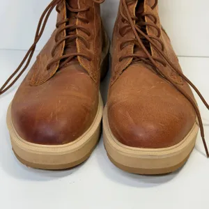 SOREL Hi Line Lace Boots Womens 9.5 Brown Leather Gorpcore Rugged Streetwear thumbnail 15