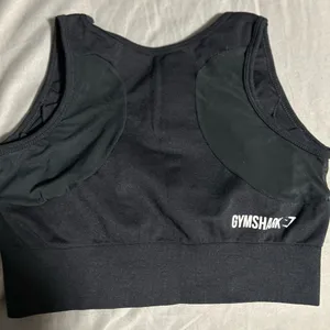 Gymshark Black Sports Bra Size M thumbnail 2