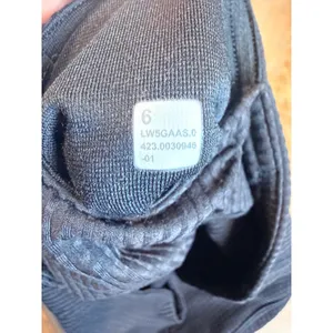 Lululemon‎ V-Waist Yoga Tight 25" Grid Texture Black Leggings Size 6 W5GAAS thumbnail 6