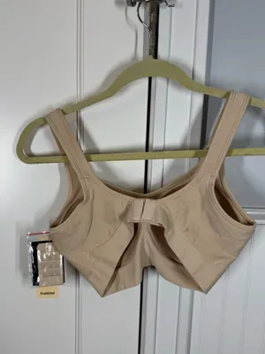 Truekind Daily Comfort Wireless Shaper Bra Nude Size medium nwt thumbnail 3