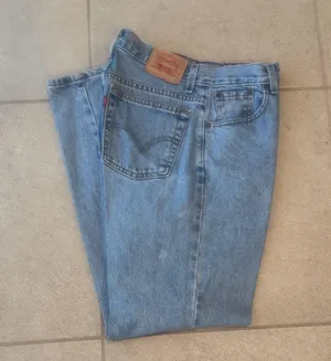 Levi's Light Blue 550 Jeans thumbnail 2