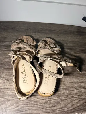 Matisse studded snakeskin sandals thumbnail 2