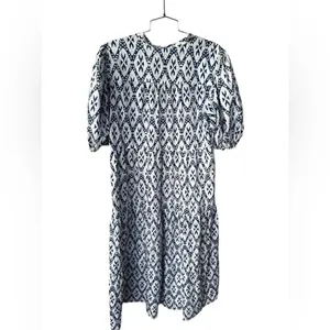 Rae Feather The Nellie Maxi Dress in navy Large thumbnail 4