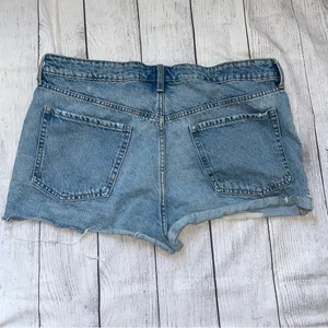 Old Navy Women's high rise OG Straight Denim Shorts thumbnail 2