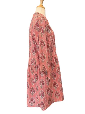 Tuckernuck Scarlet Sonata Royal Shirt Dress Pink Size Large NWT thumbnail 5