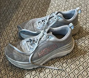 Hoka One W Gaviota 5 1134235 HMRG Gray Running Shoes Size 8 B thumbnail 1