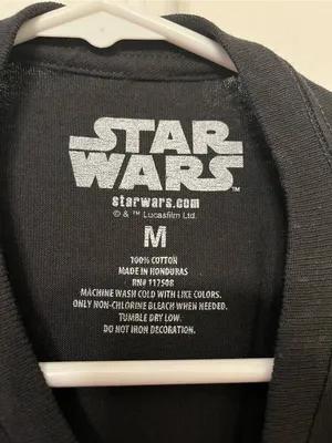 Star Wars Darth Vader Graphic Tee Black Medium Movie Shirt thumbnail 2