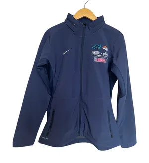 Nike Sphere Hybrid Training Jacket Women’s L NFL Kickoff 2016 Panthers Broncos thumbnail 1