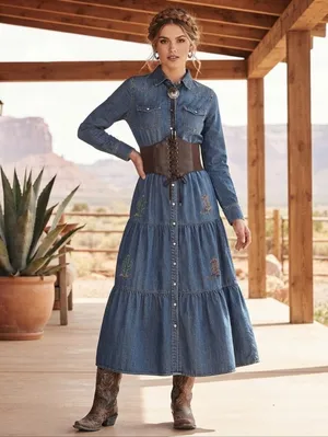 Vintage Style Brown Faux Leather Lace Up‎ Elastic Girdle Casual Wide Waistband thumbnail 16