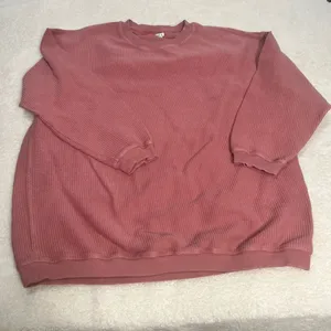 Aerie oversized ribbed sweatshirt size S thumbnail 1