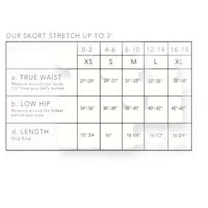 NWT Anatomie Myra Gray Pull On Skort Size XS Athletic Skirt thumbnail 9