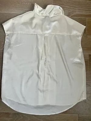 Banana Republic Satin Button Down Top thumbnail 3