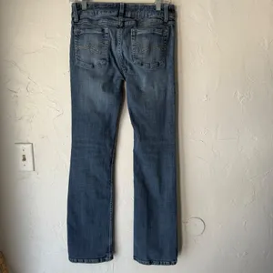 Wrangler Womens Bootcut Jeans Medium Wash Size 5x34‎ Western Cowboy Mid Rise thumbnail 3