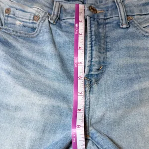 American Eagle Womens 4 Regular Hi-Rise Jegging Jeans Luxe Stretch Distressed thumbnail 11