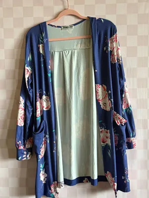 Floral Cardigan Multi Size M thumbnail 1