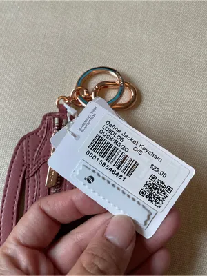 Lululemon Define Jacket Keychain - Dusk/Rose Gold thumbnail 5