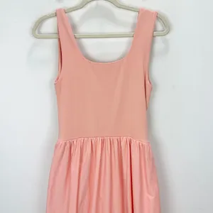 J.Crew Drop Waist Mixy Dress Midi Cotton A Line Minimalist Blush Pink Small NWT thumbnail 10