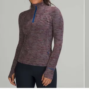 Lululemon AthleticaIts Rulu Run Half-Zip Women's Multicolor Long Sleeve thumbnail 4