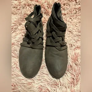 Brown booties Size 10 thumbnail 3