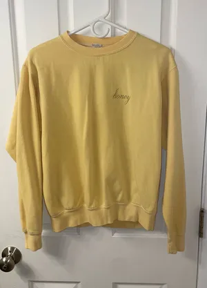 Brandy Melville Honey Sweatshirt Yellow thumbnail 1