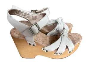 Kork’s Off White Dawson Wedge Sandals Size‎ 9 New Without Box thumbnail 1