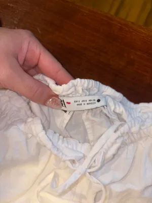White Linen ZARA Shorts thumbnail 2