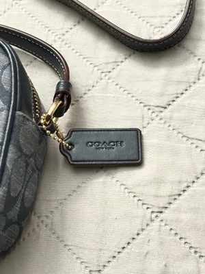 Coach Mini Jamie Camera Bag in Navy Blue thumbnail 9