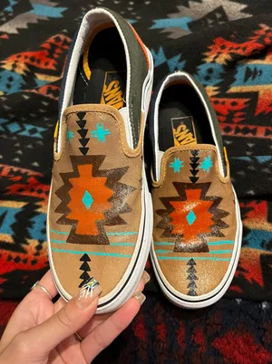 Vans Hand Painted thumbnail 1