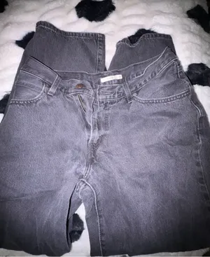 Levi's Straight-Leg Women's Jeans in Faded Black thumbnail 1