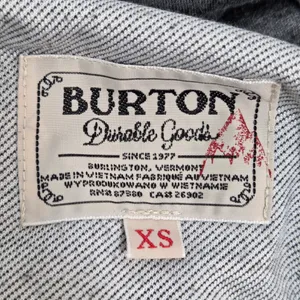Burton Women's Gray Hoodie with front pockets Streetwear Size‎ XS thumbnail 6
