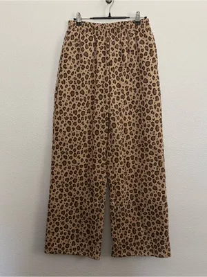 New Leopard Hoodie Sweatshirt and Sweatpants Set Small thumbnail 3