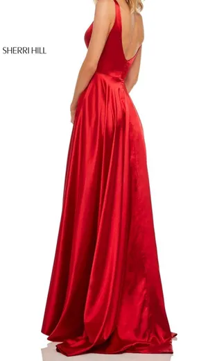 Sherri Hill Red Gown thumbnail 2