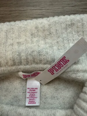 NWT PINK Victoria's Secret Comfy Girl Off The Shoulder Sweater thumbnail 3