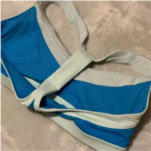 Lululemon Run Sprint Sports Bra Beach Blanket Blue Medium Support Racerback 6 thumbnail 4