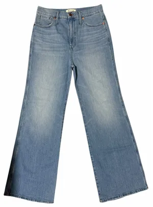 Madewell 11" High Rise‎ Flare Jeans Medium Wash Women's Size 30 thumbnail 1